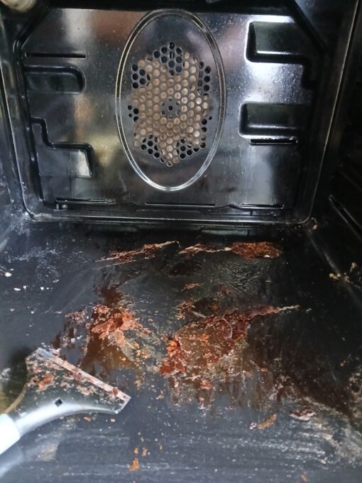 dirty oven